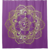 Chakras Sahasrara - Shower Curtain Douchegordijn (Voorkant)