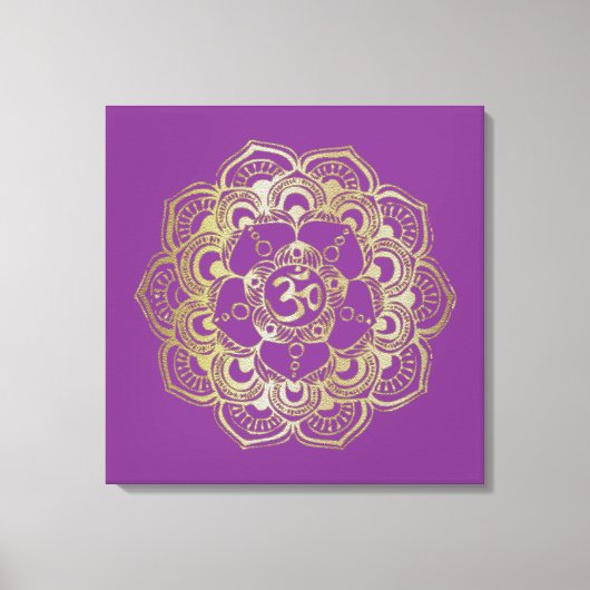 Chakras Sahasrara - Verpakt Canvas (Voorkant)