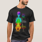 Chakras Skeleton T-shirt (Voorkant)