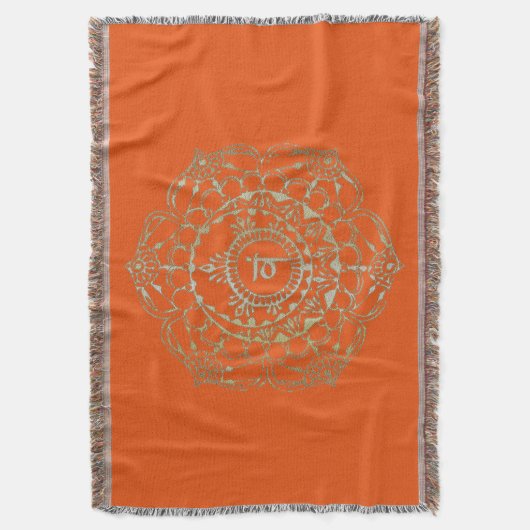 Chakras Svaddhistana - Blanket Deken (Voorkant Verticaal)