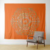 Chakras Svaddhistana - Tapestry Wandkleed (In Situ (horizontaal))
