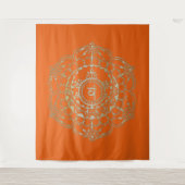 Chakras Svaddhistana - Tapestry Wandkleed (Voorkant)