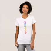 Chakras T-shirt (Voorkant volledig)