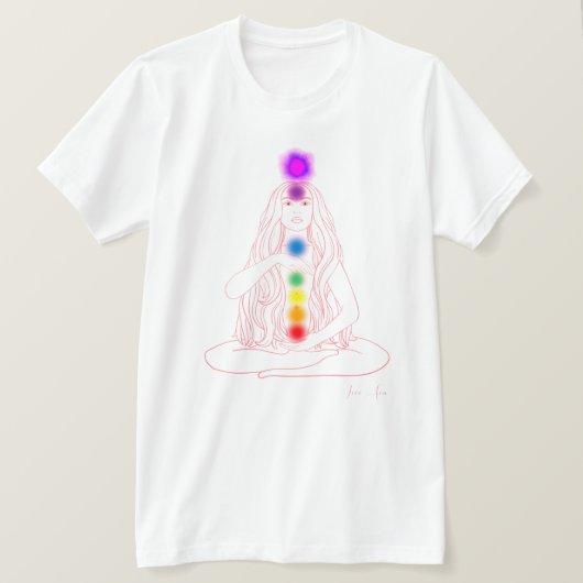 Chakras T-Shirts en Sweatshirts (Design voorkant)