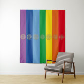 Chakras - Tapestry Wandkleed (In situ)