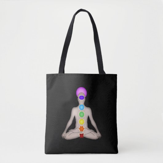 Chakras Tote Bag (Voorkant)