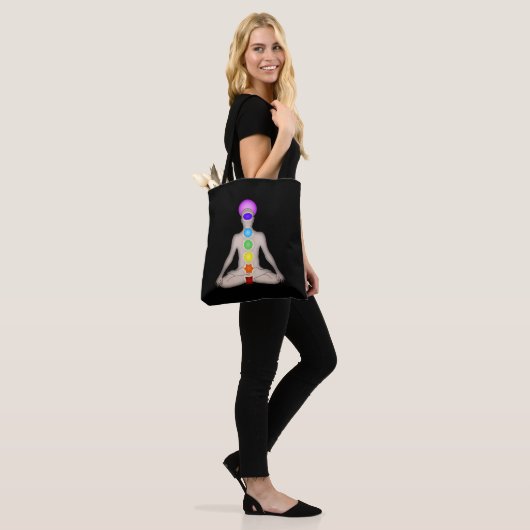 Chakras Tote Bag (Op model)