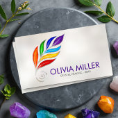 Chakras Tree Branch bloeit Visitekaartje