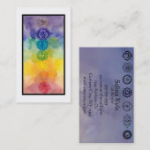 Chakras Visitekaartje (Voorkant / Achterkant)