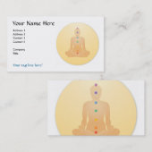 Chakras Visitekaartjes (Voorkant / Achterkant)