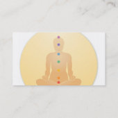 Chakras Visitekaartjes (Achterkant)