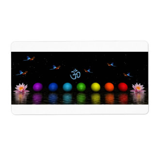 chakras vogels en aum etiket