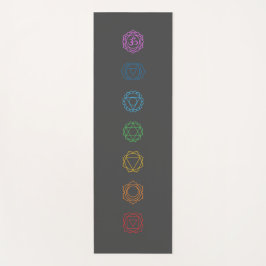 Chakras yoga mat
