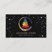 Chakras Zen Stones and Enso circle - Gemstenen Visitekaartje (Voorkant)