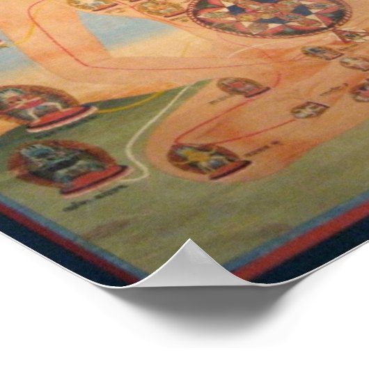 Chakrasamvara Body Mandala Poster (Hoek)