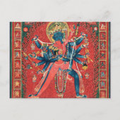 Chakrasamvara en Consort Vajravarahi Briefkaart (Voorkant)