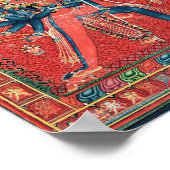 Chakrasamvara en Consort Vajravarahi Poster (Hoek)