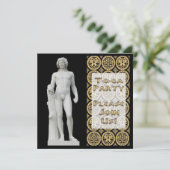 Chalcedonian Black Invitation (Staand voorkant)