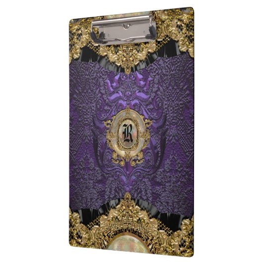 Chalchadoriz Regal Elegant Monogram Klembord (Links)