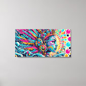 Chalchiuhtlicue Canvas Afdruk (Voorkant)