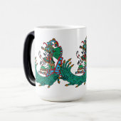 Chalchiuhtlicue - de godin van de stromende watere magische mok (Voorkant links)