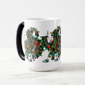 Chalchiuhtolin - Patron of Young Warriors Magische Mok (Voorkant links)