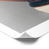 Chalcidiaans zwart figuuramphora die een spinx afs poster (Hoek)