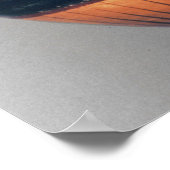 Chalcidiaans zwart figuuramphora die een spinx afs poster (Hoek)