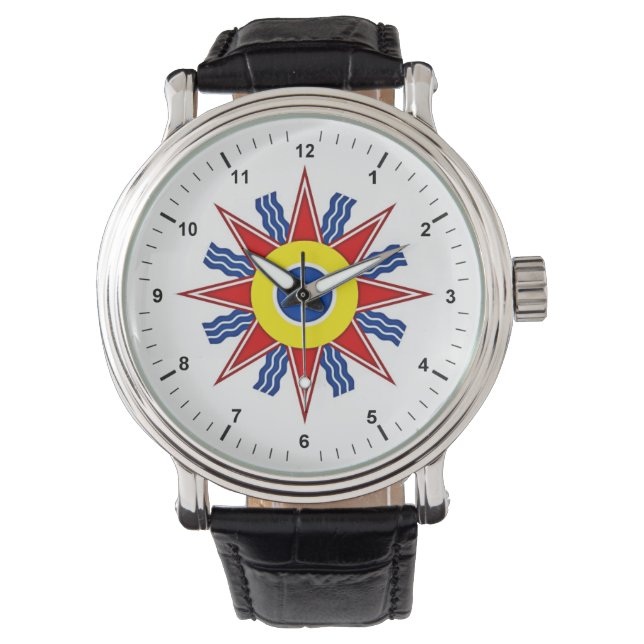 Chaldean Flag eWatch Horloge (Voorkant)