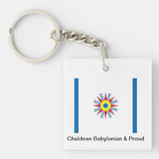 Chaldean Flag Sleutelhanger