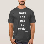 Chalet d'Tot aan één van T-shirt Faunik - van (Voorkant)