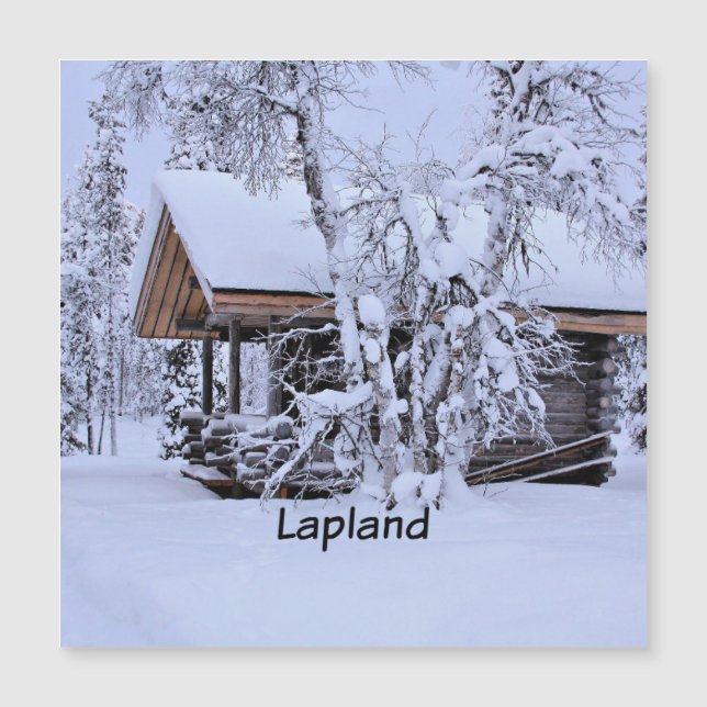 Chalet in Lapland (Voorkant)