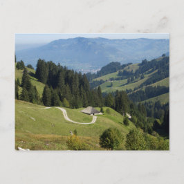 Chalets in Zwitserland Briefkaart