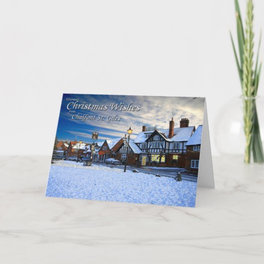 Chalfont St. Giles Kerstkaart Feestdagen Kaart (Voorkant)