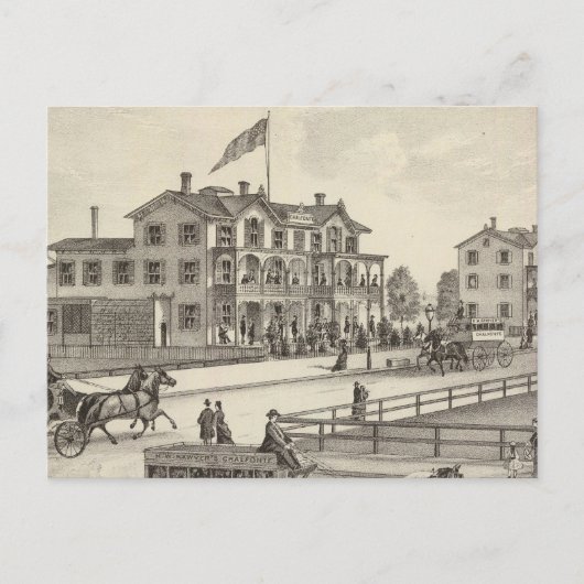 Chalfonte, Cape May City, New Jersey Briefkaart (Voorkant)