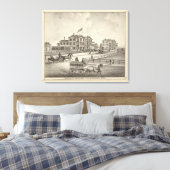 Chalfonte, Cape May City, New Jersey Canvas Afdruk (Insitu (Slaapkamer))