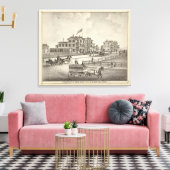 Chalfonte, Cape May City, New Jersey Canvas Afdruk (Insitu (Woonkamer))
