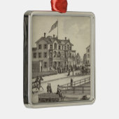 Chalfonte, Cape May City, New Jersey Metalen Ornament (Rechts)