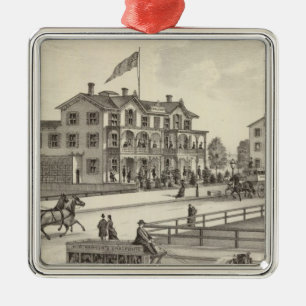 Chalfonte, Cape May City, New Jersey Metalen Ornament