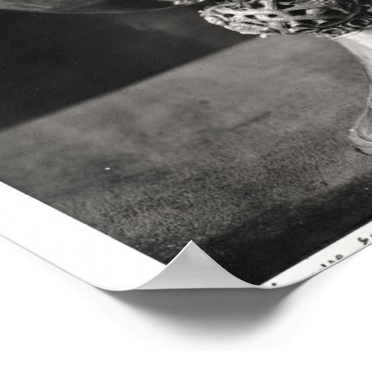 Chalice en Eucharistisch Bord Poster (Hoek)