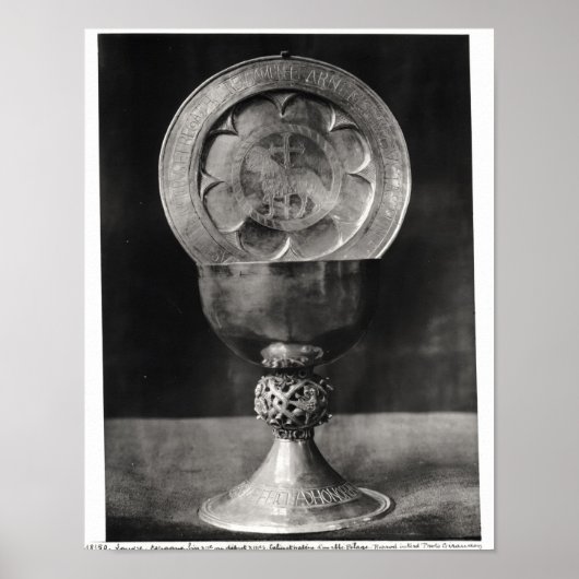 Chalice en Eucharistisch Bord Poster (Voorkant)