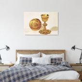 Chalice en gegeten canvas afdruk (Insitu (Slaapkamer))