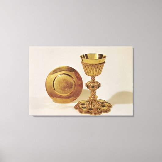 Chalice en gegeten canvas afdruk (Voorkant)