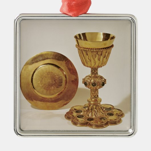 Chalice en gegeten metalen ornament (Voorkant)