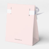 Chalice en roze Buds Greenery First Community Bedankdoosjes (Achterkant)