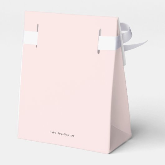 Chalice en roze Buds Greenery First Community Bedankdoosjes (Achterkant)