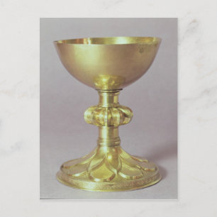 Chalice, Frans, c.1325 Briefkaart