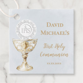 Chalice Host First Holy Communion Bedankjes Labels