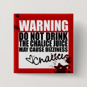Chalice Juice Vierkante Button 5,1 Cm (Voorkant)