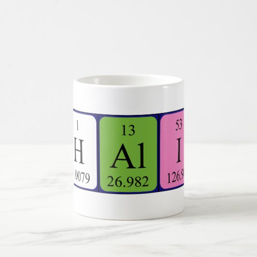 Chalice periodieke lijstnaam mok (Center)